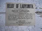 Original 1900 Relief of Ladysmith commemorative Flyer from Irish Paper Magpie