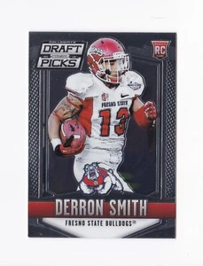 2015 Panini Prizm Draft Picks #175 Derron Smith RC Fresno State Bengals - Picture 1 of 2