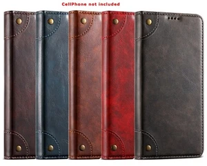 Elegante custodia magnetica in pelle PU per Samsung Galaxy S22 Plus USA - protezione durevole - Foto 1 di 9