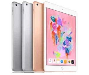 Tablet Apple iPad 6ta Generación 9.7 32 GB Desbloqueado De Fábrica USADA - Imagen 1 de 9
