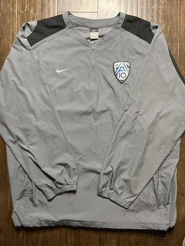 PAC 10 Football Nike Team Storm Fit Windbreaker Jacket Mens Size XXL Large Zip Cover