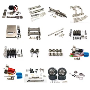 Aluminum DIY Upgrade Parts Metal Refit For 1/12 MN-D90 MN-99 MN-91 FJ-45 rc car - Picture 1 of 49