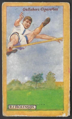 GALLAHER - BRITISH CHAMPIONS OF 1923 - #66 R J DICKENSON, ATHLETICS - Image 1 of 2