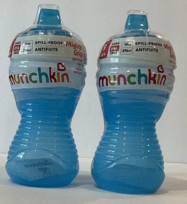 Munchkin Mighty Grip a prueba de derrames, taza para sorber, lote de tres (2) onzas Foto 1 de 2