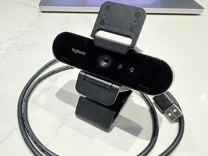 Logitech V-U0040 BRIO 4K Pro Ultra HD Webcam W/Cable and Privacy Shutter - Picture 1 of 6