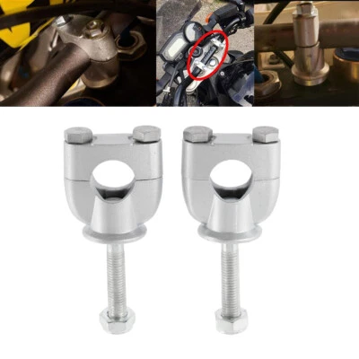 Adaptador elevadores abrazaderas de montaje de manillar de 7/8"" 22 mm para Honda CRF50F 2005-2016 Foto 1 de 4