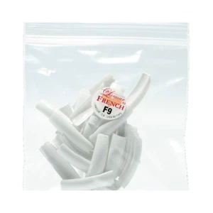 Lamour Artificial Nail French Tips 500pcs (10 Packs) - Choose Size F8 or F9 - Picture 1 of 6