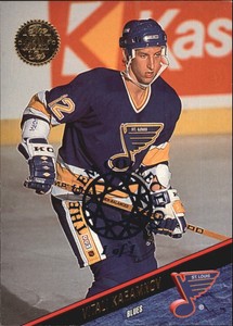1993-94 Leaf NSCC Gem Coll Blue  #408 Vitali Karamnov Blues/1 F16350