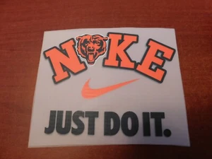 Chicago Bears 8" DTF Wärmeübertragung Aufbügeln KOSTENLOSER Versand (A1) - Bild 1 von 1