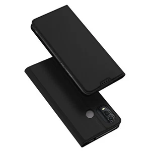 DUX DUCIS Skin Pro Imitación Cuero Billetera Estuche Abatible para Nokia G11 Plus - Negro - Imagen 1 de 10