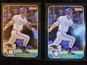 1987 Donruss Action All-Stars George Brett #27 Kansas City Royals Baseball Card 