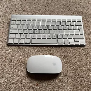 Apple Magic Wireless Keyboard A1314 und Maus Original - Bild 1 von 7