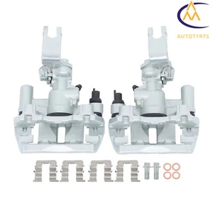 Pinza de freno de disco con soporte para Mazda Protege Protege5 trasera izquierda y derecha 2 piezas - Imagen 1 de 10
