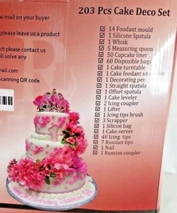 RFAQK Premium Cake Decorating Kit - Picture 1 of 10