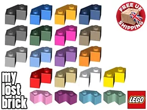 LEGO - Part 87620 - Brick 2x2 with 45 Degree Angle (Pack of 5)+NEW+SELECT COLOUR - Picture 1 of 21