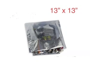 200 Pcs 13” X 13” Open Top Anti static Shielding - Picture 1 of 3