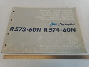 catalogo parti di ricambio originale trattore Lamborghini 1988 R 573 574 574-60 - Foto 1 di 17