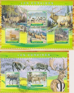 Rotwild Mali gestempelt 8456 - Bild 1 von 1