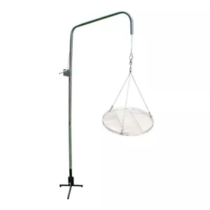 Edelstahl Grillgalgen + 75 cm Edelstahl Grillrost Schwenker Galgen Grill V2A - Bild 1 von 9
