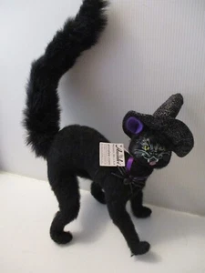 Annalee Hocus Pocus schwarze Katze als Hexe Halloween 311819 Plüschpuppe 11 Zoll 2019 neu mit Etikett - Bild 1 von 4