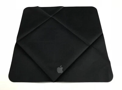 NEW Apple Microfibre LCD Screen Cleaning Cloth iMac Macbook + 2 x Apple Stickers - Image 1 of 3