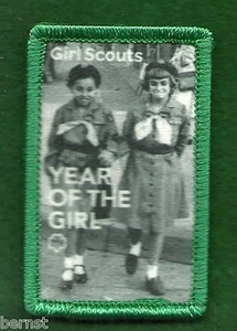 GIRL SCOUT PATCH - YEAR OF THE GIRL - FREE SHIPPING - Imagen 1 de 2