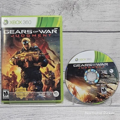 Gears of War: Judgment (Xbox 360, 2013) Case, Cover & Re-surfaced Disc | Tested - Image 1 of 3