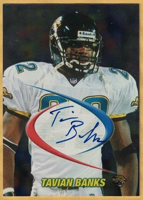 Tavian Banks   -  1998 Collector's Edge Odyssey Prodigies Autogrphs  (Signed) - Image 1 of 2