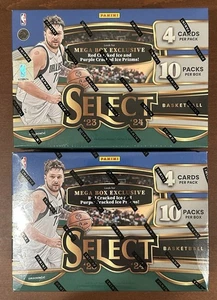2023-24 Panini Select Basketball Target Mega Box Red Ice Factory Sealed LOT (2) - Picture 1 of 2