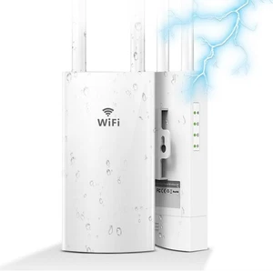 COTCLO Wireless Access Point AC1200 5GHz/2,4 GHz Dualband Wetterfest weiß - Afbeelding 1 van 1