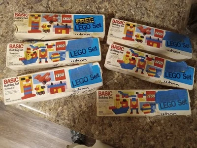 6 Lego Classic Town Airport 1560 amd 1562 Glory Glider COMPLETE 3 each READ - Image 1 of 3