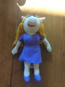 2007 Toy Factory Jim Henson Muppets Miss Piggy trägt lila Kleid Plüsch  - Bild 1 von 11