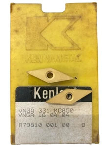 2pcs. Kennametal VNGA 331 Grade: KC850 Carbide Inserts - Picture 1 of 1