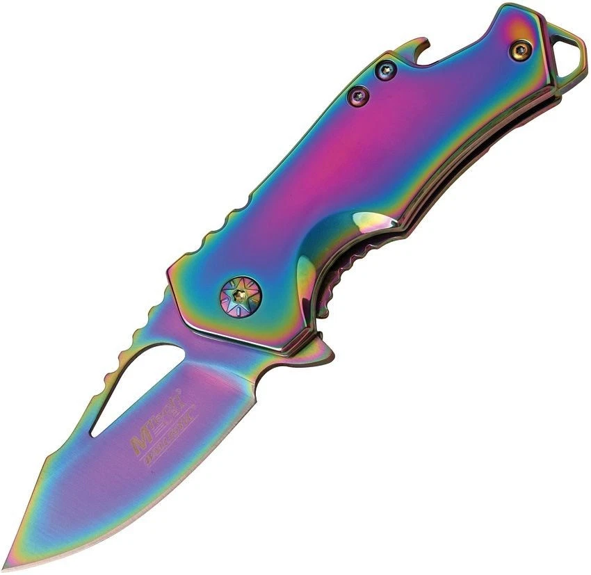 Mtech A882srb Spectrum Framelock Assisted Open Folding Pocket Knife