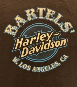 Vintage Harley Davidson If I Have To Bartels’ Harley Davidson Los Angeles Sz 3X - Picture 1 of 7