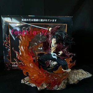 Figura Demon Slayer Tsugikuni Yoriichi VS Kokushibo Battle Ver con LED Base Regalos - Imagen 1 de 17