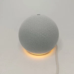 Amazon Alexa Echo Dot 4th Generation Smart Speaker Assistant Glacier White VGC - Picture 1 of 24