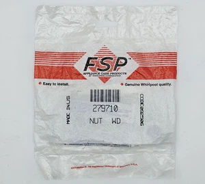 Whirlpool Washer/Dryer Nut #279710 *BRAND NEW OEM* - Picture 1 of 4