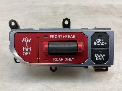 Оригинальная переключающая панель замка и стабилизатора подвески Rubicon для Jeep JT Gladiator 2020-2023 060968 - Изображение 1 из 4