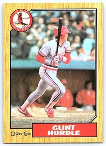 1987 O-Pee-Chee Clint Hurdle St. Louis Cardinals #317 - Picture 1 of 2