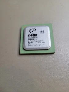 C-Port ceramiczna próbka inżynieryjna BGA - rzadki vintage kolekcjonerski procesor - Zdjęcie 1 z 2