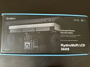 Lian-Li HydroShift LCD 360S All-In-One CPU Liquid Cooler plus long screw set - Afbeelding 1 van 5