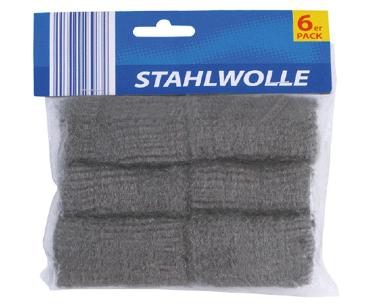 Lana D'Acciaio Fine 00 - 8 Cuscinetti Da 200g Per Levigare E Pulire - Foto 1