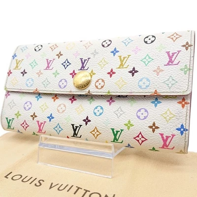 LOUIS VUITTON Sara Monogram Multicolor Long wallet White W/D-bag M93745 TH1059 - Image 1 of 4