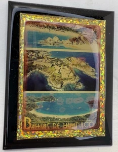 Bahias De Huatulco Mexiko Kühlschrankmagnet Reise Souvenir - Bild 1 von 5
