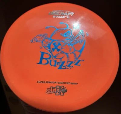 OOP Discraft Elite Buzzz .5 Wasp 171g DayGlo Orange Blue/Silver Metallic Foil! - Image 1 of 4