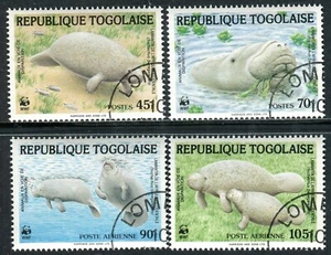 226 - Togo - Togolaise 1984 - WWF - Animals - Used Set - Picture 1 of 2