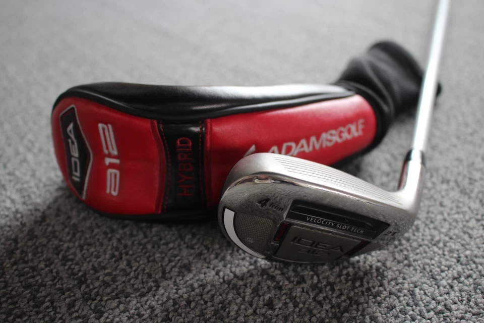 Adams Idea a12 4 iron 21* Hybrid UST Mamiya ProForce VTS 75HS Graphite Stiff - Image 1 of 4