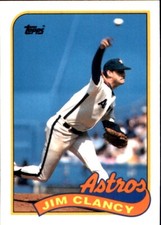 1989 Topps Traded TIFFANY #19T Jim Clancy HOUSTON ASTROS
