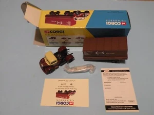 CORGI TOYS BEDFORD CON RIMORCHIO CON BOX - Foto 1 di 1